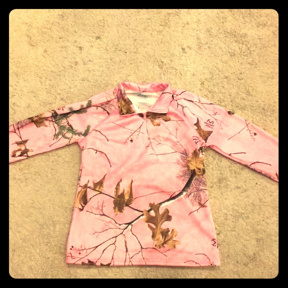 Pink Camo Hoodie
